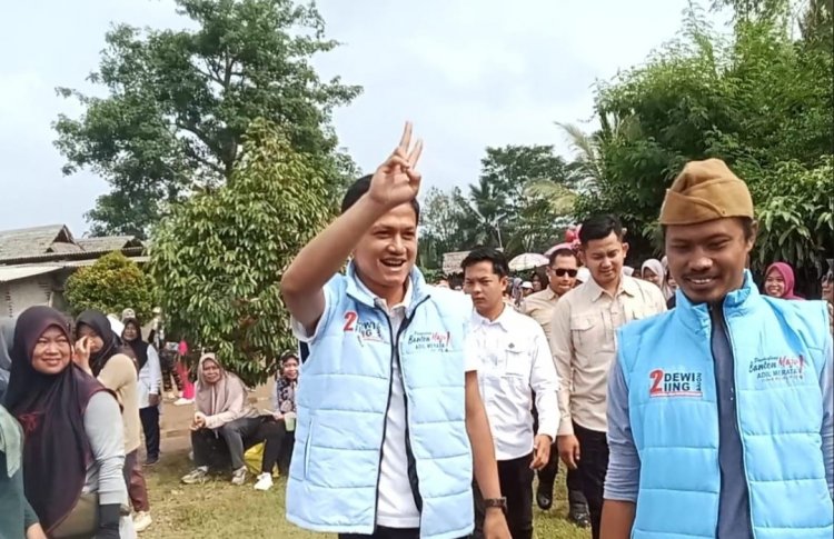 Relawan Dewi-Dim, Gelar Senam Sehat diikuti Ribuan Masyarakat Cikedal Bersama Calon Wakil Bupati No 2