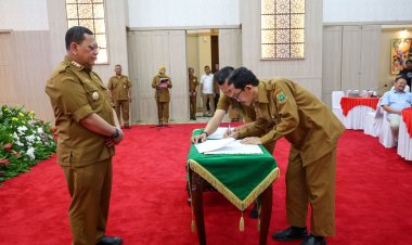 Serahkan DPA SKPD Provinsi Banten TA 2025, Pj Gubernur Banten Sebut Percepatan Pemenuhan Realisasi Target Kinerja