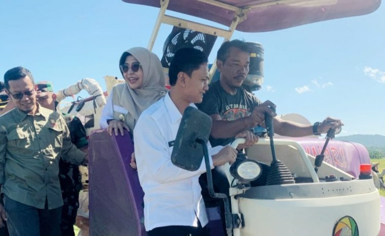 Bupati Pandeglang, RD. Dewi Setiani Sampaikan Terima Kasih Kepada Presiden Prabowo Perihal Harga Jual Padi (GKP) Rp. 6.500