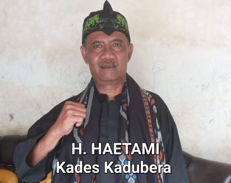 H. HAETAMI Kades Kadubera Picung, Mengucapkan Selamat Hari Jadi Ke 151 Kabupaten Pandeglang