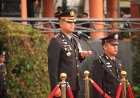 Polres Pandeglang Gelar Upacara Hari Bhayangkara Ke-79 di Alun-Alun Pandeglang
