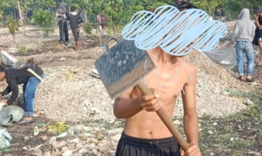 Diduga PT. MBI Hilangkan Barang Bukti Pencemaran Batu Bara Dengan Cara Di Timbun Pasir, Disoal DPC GWI Pandeglang