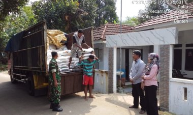 Penyaluran Beras Bantuan Pangan Se-Kecamatan Cikedal Periode Juni–Juli 2025, dipastikan Berjalan Lancar