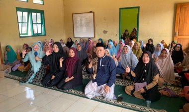 KKM 24 Universitas Bina Bangsa Berbaur dalam Pengajian Desa