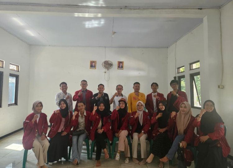 Penyerahan & Penyambutan Mahasiswa Kuliah Kerja Nyata (KKN) Universitas Bina Bangsa Didesa Dahu Cikedal