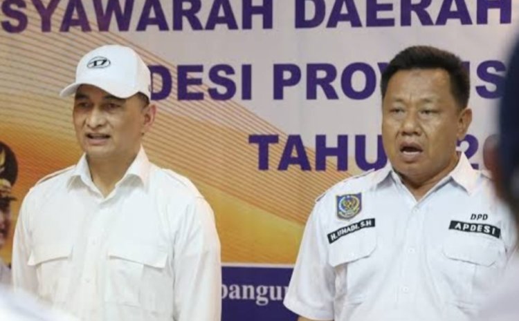 Saya Uhadi, SH, Atas Nama Pribadi & APDESI Banten Menyampaikan Selamat Kepada 108 AMJ Kades Yang Akan Dikukuhkan Kembali