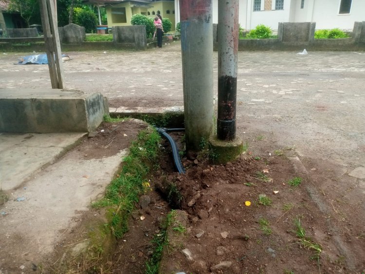 Proyek Pemasangan Jaringan SPAM di Desa Kertasana Terkesan Asal Jadi, Galian dan Pemasangan Pipa Diduga Asal-asalan