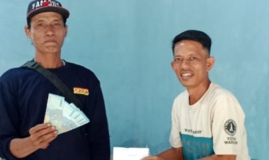 Pemerintahan Desa Cening Realisasikan Insentif LKD