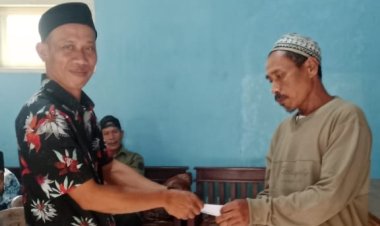 Kepala Desa Cening H. Herman Ajak Masyarakat Bahu Membahu Bangun Desa
