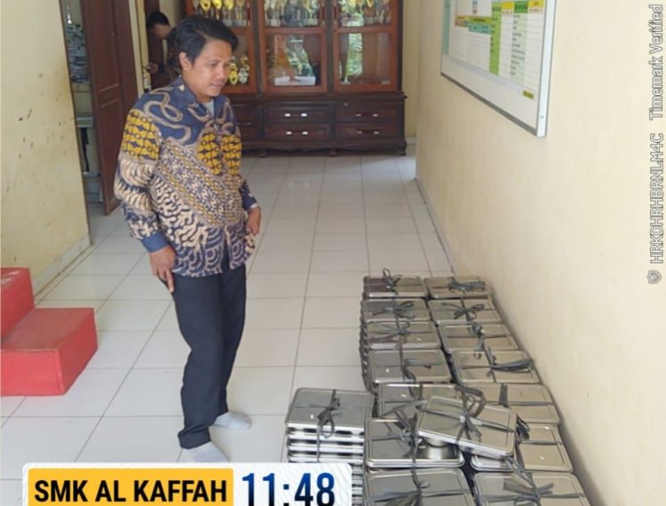 Optimalisasi Pelayanan Gizi, Dapur MBG Aisha Bojongcanar Dahu Salurkan Makanan Bergizi untuk Peserta Didik
