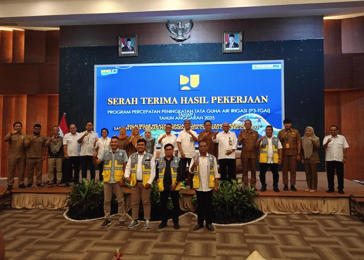 Kementerian PUPR Serahkan Hasil Program P3-TGAI untuk 62 Kelompok P3A Pandeglang