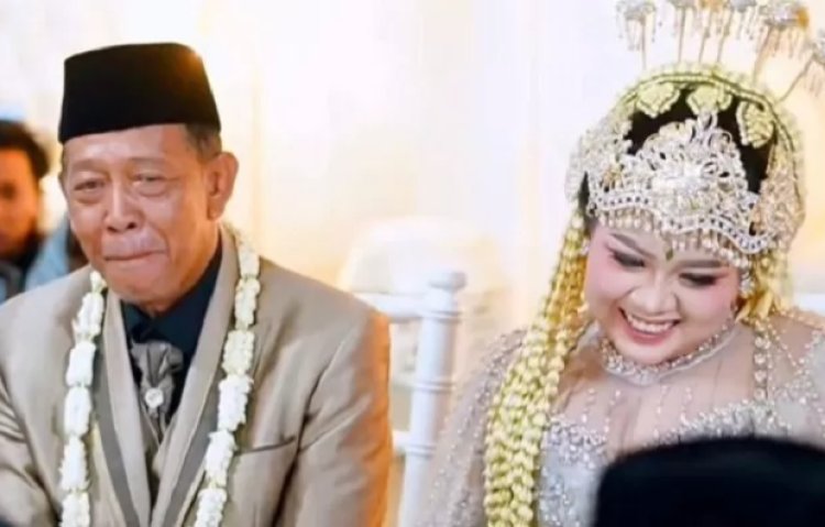"Viral! Kakek 74 Tahun Nikahi Gadis 24 Tahun, Mahar Rp3 Miliar Bikin Heboh, Pengantinnya Kabur"