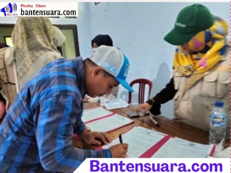 Aparat Desa se-Kecamatan Cikedal Jalani Tes Urine, Dukung Pembentukan Satgas Anti Narkoba Desa