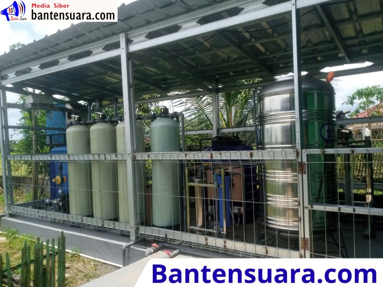 Proyek Pengadaan Alat Waterplant Dinkes Pandeglang di PKM Patia Masih Hasilkan Air Asin