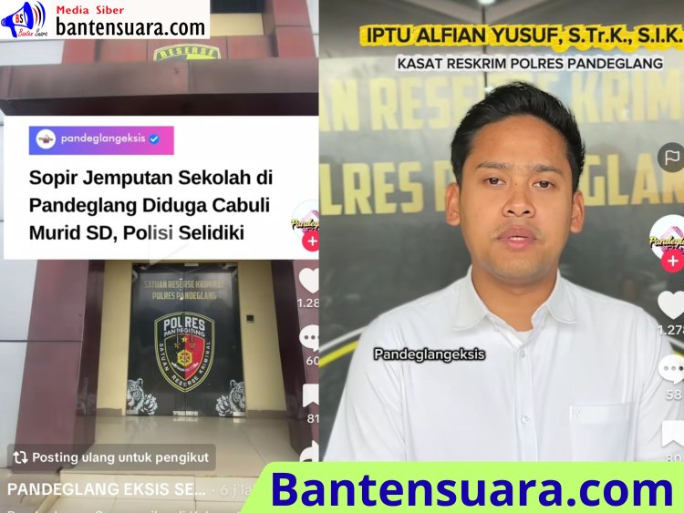 Supir Jemputan Sekolah di Pandeglang Diduga Cabuli Murid SD, Polisi Lakukan Penyelidikan
