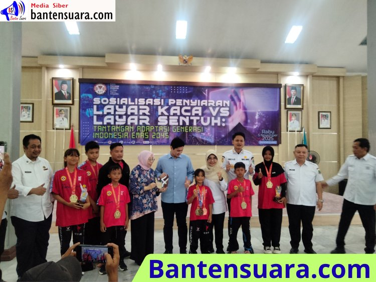 Sosialisasi “Penyiaran: Layar Kaca vs Layar Sentuh” Dorong Literasi Digital di Pandeglang