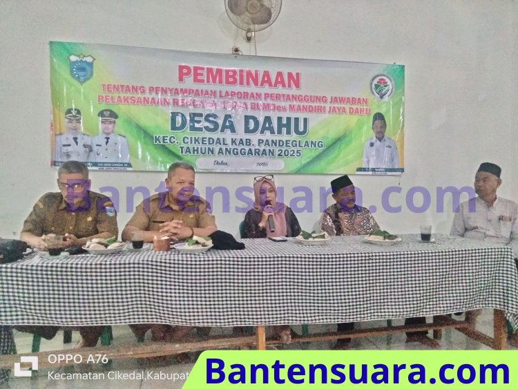 Bumdes Mandiri Jaya Dahu Gelar Kegiatan Pembinaan dan Laporan Pertanggungjawaban
