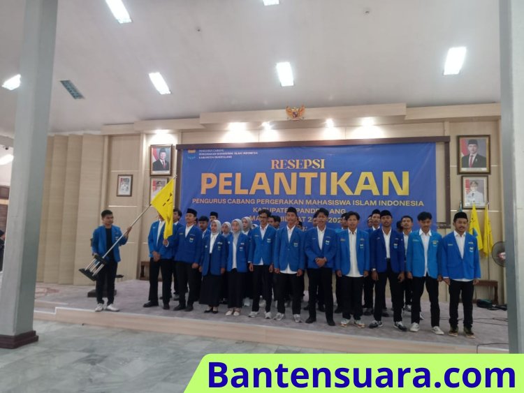 PC PMII Pandeglang Resmi Dilantik, Siap Emban Amanah Baru