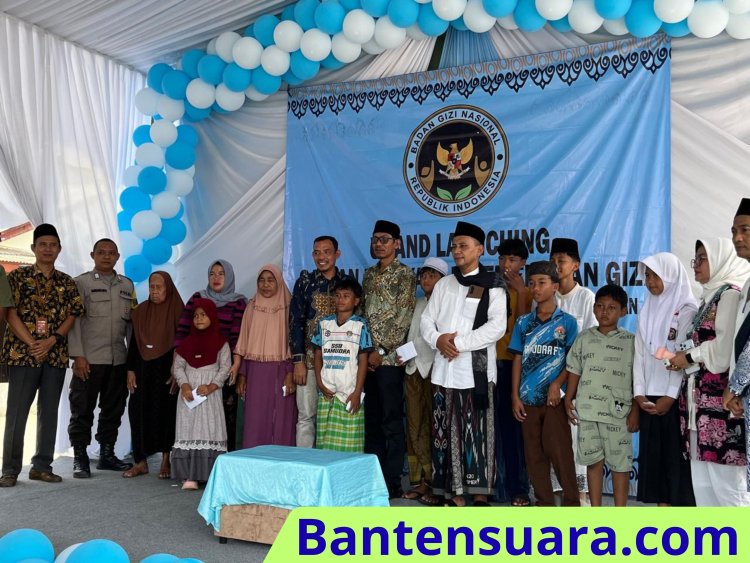 SPPG “Carita Punya Cerita” Resmi Diluncurkan di Carita, Layani 1.300 KPM