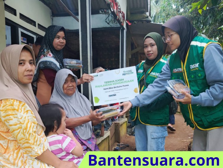 Ksatria Asar Humanity Gelar Bakti Sosial Ramadhan di Pandeglang