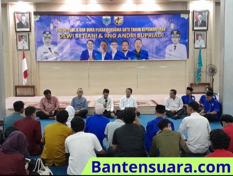 DPD KNPI Gelar Dialog Publik dan Buka Bersama Satu Tahun Dewi–Iing Pimpin Pandeglang