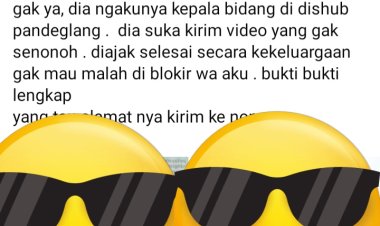 Terkait Video yang Beredar, Oknum Pejabat Dinas di Pandeglang Mengaku Dirugikan