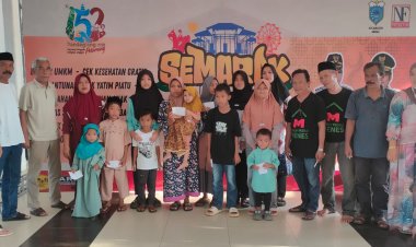 Meriahkan Hari Jadi Kabupaten Pandeglang ke-152, FPM Salurkan Bantuan Untuk  Ratusan Anak Yatim dan Lansia