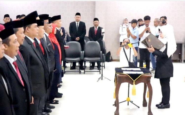 94 Pejabat Eselon III Resmi Dilantik, Bupati Pandeglang Targetkan Kinerja Lebih Dinamis   