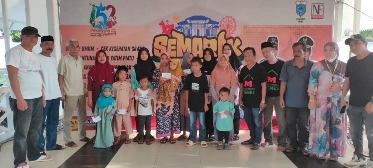 Meriahkan Hari Jadi Kabupaten Pandeglang ke-152, FPM Salurkan Bantuan Untuk  Ratusan Anak Yatim dan Lansia