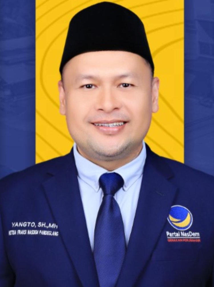 Selamat dan Sukses: Yangto, SH., MH. Pimpin DPD Partai NasDem Pandeglang 2026-2029