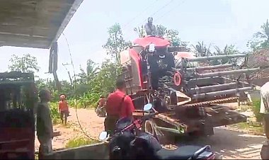 Tanpa Dokumen, Alat Panen dari Lampung Langgar Aturan Penggunaan BBM  ‎ 