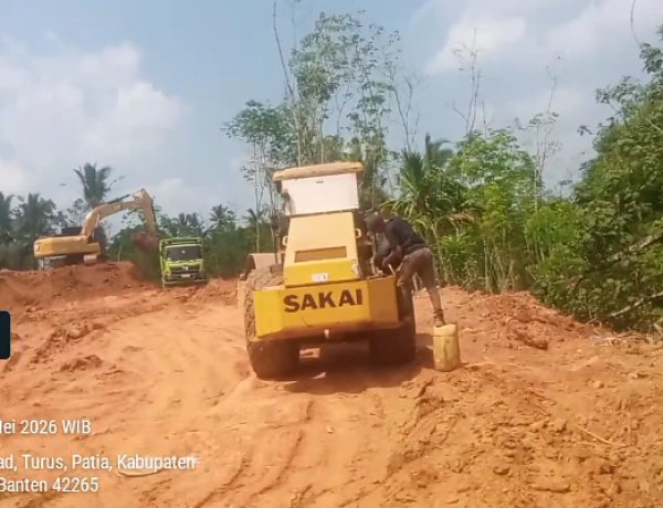 Dugaan Penambangan Galian C Tanpa Izin, Hasil Galian Dikomersilkan Untuk Proyek Tol SERPAN  ‎ 