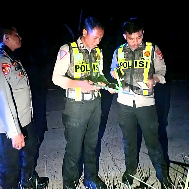 Satlantas Polres Pandeglang Tangani Kecelakaan Tragis di Jalur Panimbang–Tarogong, Dua Orang Meninggal Dunia