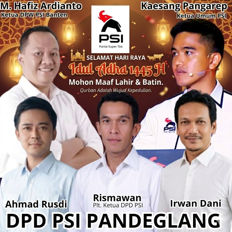 DPD PSI Pandeglang Maknai Idul adha 1447 Hijriah dengan Mempererat Solidaritas dan Kepedulian Sosial