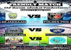 Forum Advokat Pandeglang Gelar Friendly Match Soccer, Pererat Sinergi Antar Lembaga Penegak Hukum