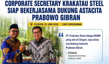 Ketum DPP PMN dan Krakatau Steel Bahas Sinergi Mendukung Asta Cita Prabowo-Gibran