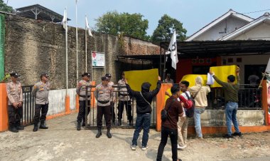 Aksi Unjuk Rasa Dugaan Penyerobotan Lahan Warga Melibatkan Oknum Anggota DPRD Fraksi PKS