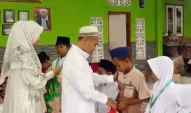 Sambut Tahun Baru Islam 1448-H, CV. Juhed Barokah Labuan Berbagi Keceriaan Dan Santunan