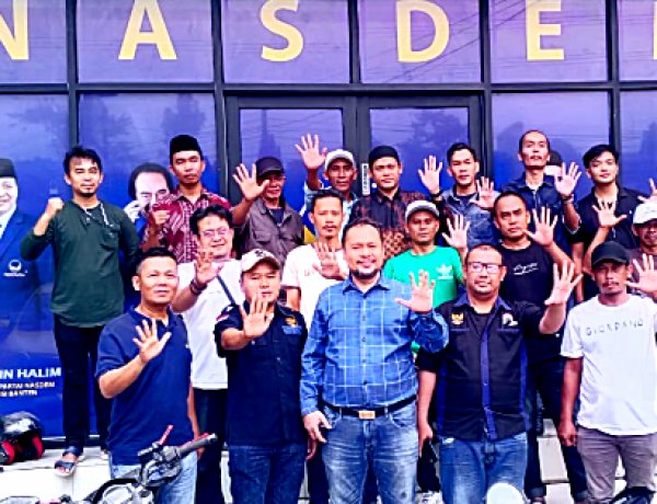 DPD Garda Pemuda & Baret Nasdem Pandeglang Perkuat Militansi Kader Lewat Agenda "Ngopi Bareng"   