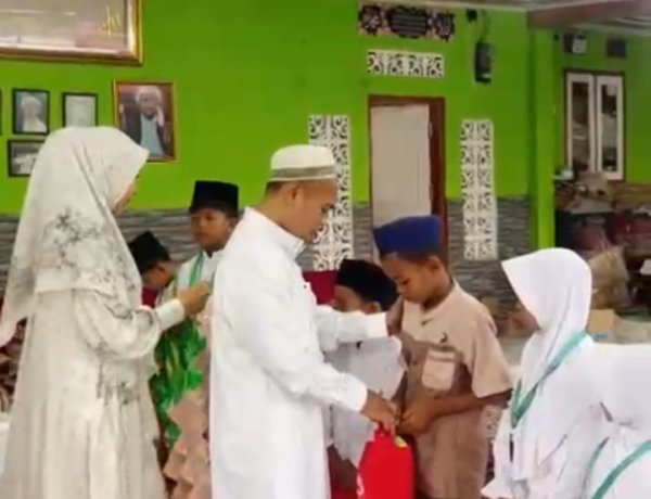 Sambut Tahun Baru Islam 1448-H, CV. Juhed Barokah Labuan Berbagi Keceriaan Dan Santunan