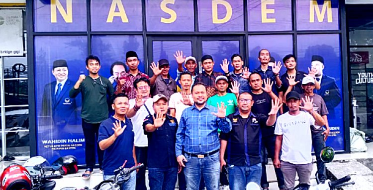 DPD Garda Pemuda & Baret Nasdem Pandeglang Perkuat Militansi Kader Lewat Agenda "Ngopi Bareng"   