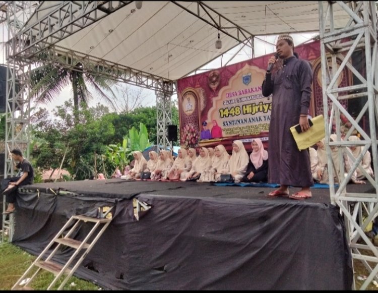 Semarak Tahun Baru Islam 1448 H, Pemdes Babakanlor Gelar Muharaman dan Santunan Anak Yatim