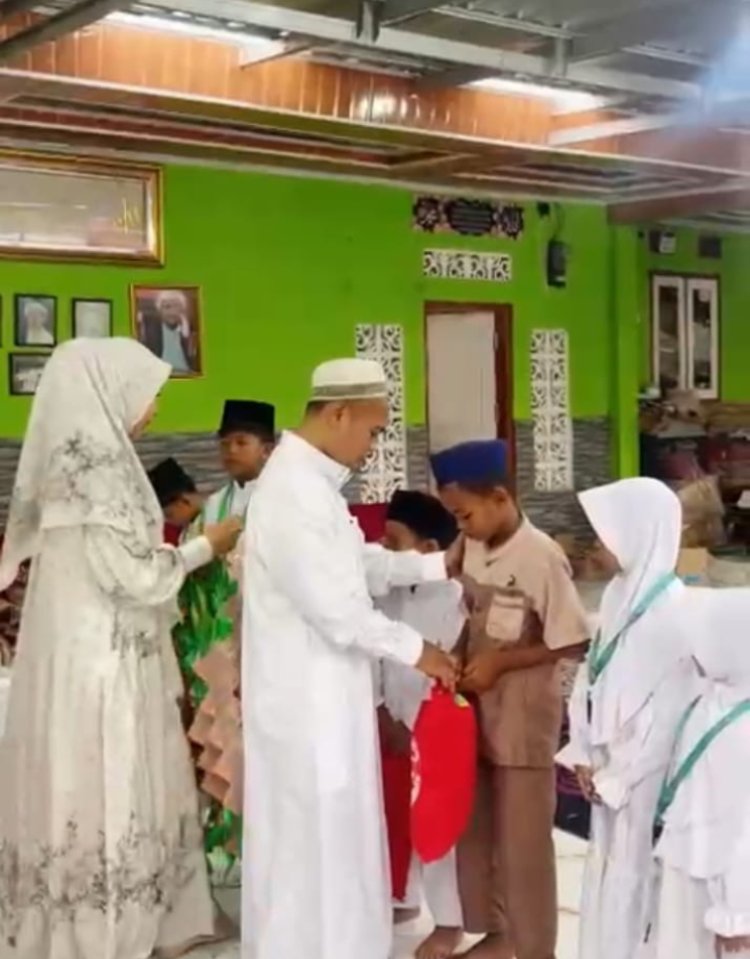 Sambut Tahun Baru Islam 1448-H, CV. Juhed Barokah Labuan Berbagi Keceriaan Dan Santunan