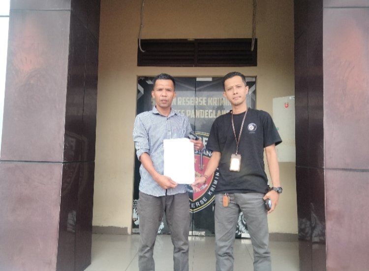 ADV. Moh Supran, S.H. Resmi Laporkan Dugaan Pencemaran Nama Baik ke Polres Pandeglang