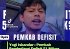 Yogi Iskandar : "Pemkab Pandeglang Defisit 51 Milyar, Kok?"