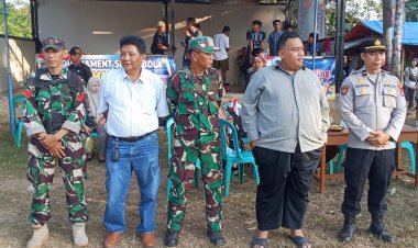 ANGGOTA DPRD Kabupaten Pandeglang Dari PKS Dede Sumantri Hadiri TURNAMEN SEPAK BOLA Margasana Cup