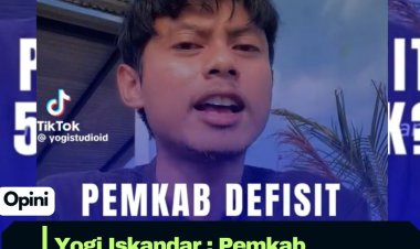 Yogi Iskandar : "Pemkab Pandeglang Defisit 51 Milyar, Kok?"