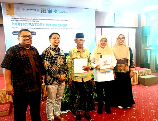 Workshop UNDERVAC-ID Perkuat Sinergi Tingkatkan Cakupan Imunisasi Dasar Anak di Pandeglang