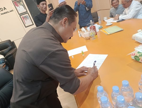 Beredar Surat Pernyataan Diduga Milik Oknum ASN RSUD Berkah Pandeglang