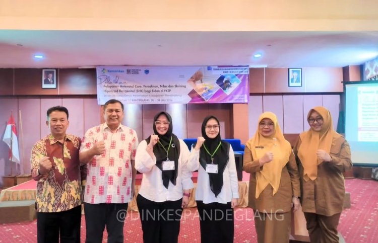 Tingkatkan Kompetensi Bidan, Dinkes Pandeglang Gelar Pelatihan Pelayanan Kesehatan Ibu dan Anak
